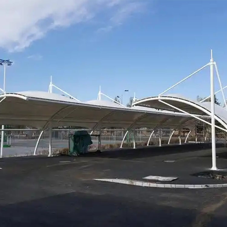 乌兰察布膜结构电动车棚