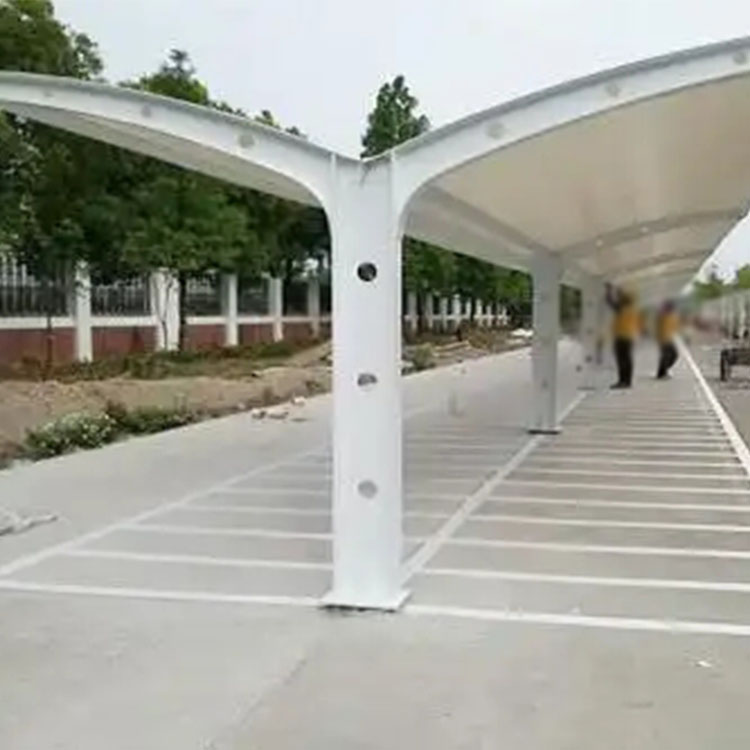 乌兰察布膜结构电动车棚